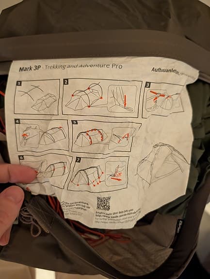 Tält - Vaude Mark 3p