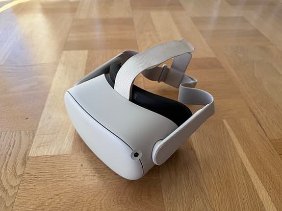 Oculus Quest 2 VR‑headset 128GB med Elite Strap och extra batteri