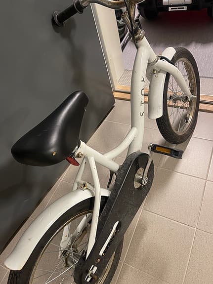 Avenue barncykel 14" vit
