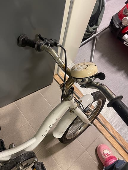 Avenue barncykel 14" vit