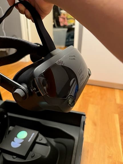 Valve Index VR-headset med basstationer