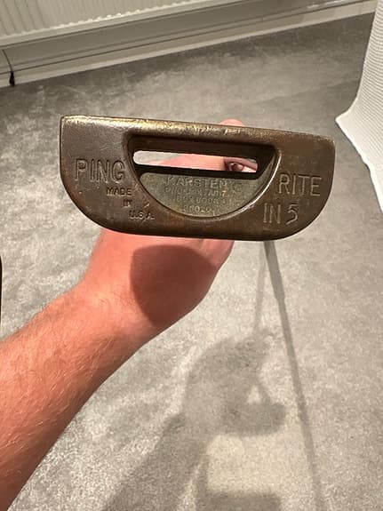 Ping Rite in 5 Putter golfklubba
