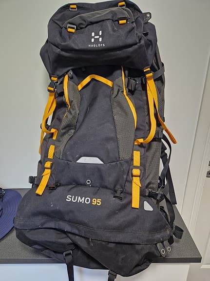Haglöfs Sumo 95 – Expeditionsryggsäck i nyskick (2 st finns)