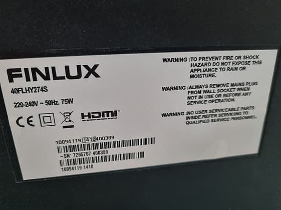 Finlux 40" Full HD TV
