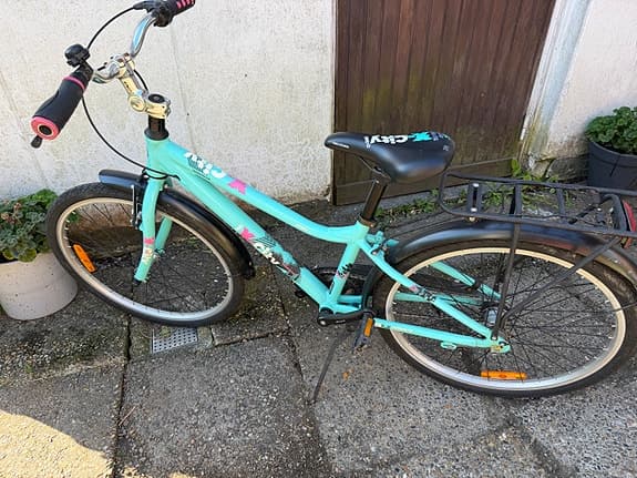 XCity barncykel 24" turkos