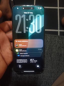 Apple iPhone 15 Pro Max 256 GB svart
