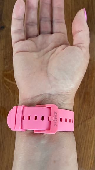 Zenit rosa klockarmband / skydd till smartwatch