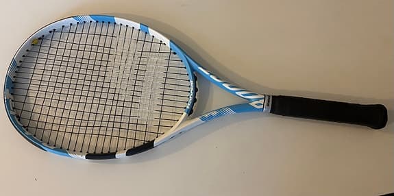 Babolat Boost Drive tennisracket blå/vitArgentina+Tennisfodral+tennisgrepp
