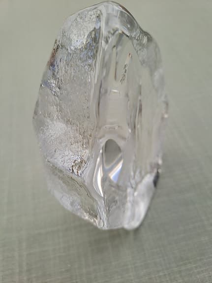 Mats Jonasson Målerås Glasfigur Rådjur, etikettmärkt och signerad