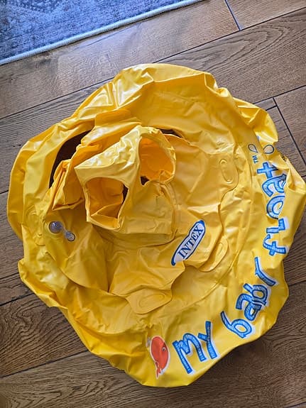 Intex gul badring för baby