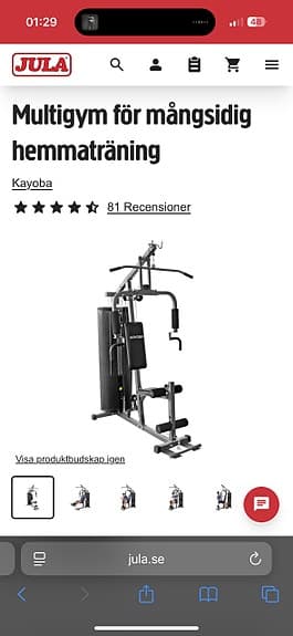 Kayoba multigym träningsstation