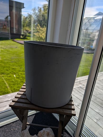 Ikea betong kruka boysenbär 24cm