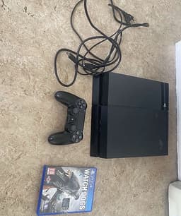 Sony Playstation 4 spelkonsol svart