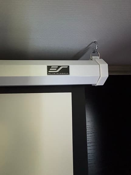 Philips projektor med duk