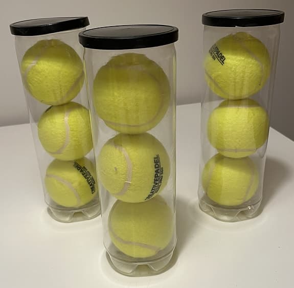 3 rör padelbollar – Creative Padel Pro 500 – 99 kr