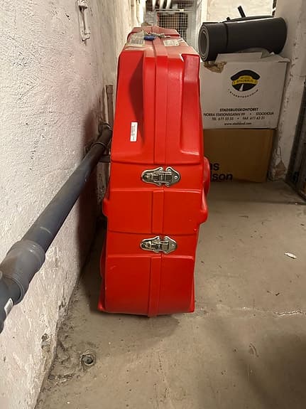 BikeBox Alan cykelresväska röd
