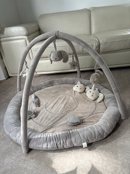 Stilrent och gulligt babygym