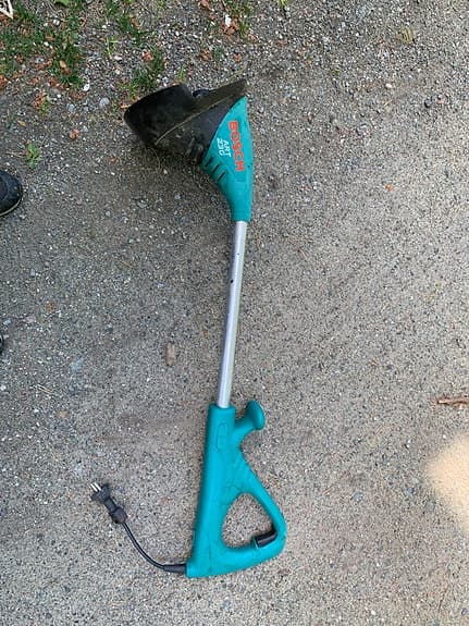 Bosch grästrimmer eldriven