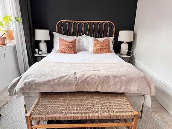 Zara Home rottingbänk / sängbänk natur