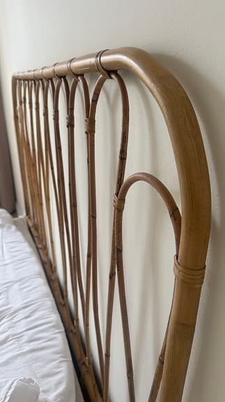 Zara Home rottingbänk / sängbänk natur