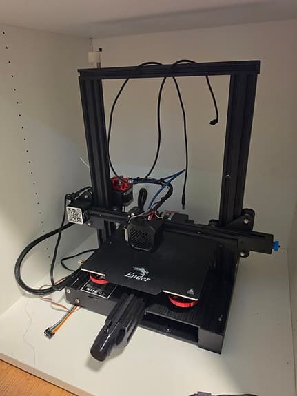 Ender 3 v2 smått uppgraderad