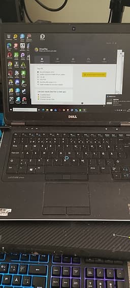 Dell Latitude E7440 laptop 14" svart