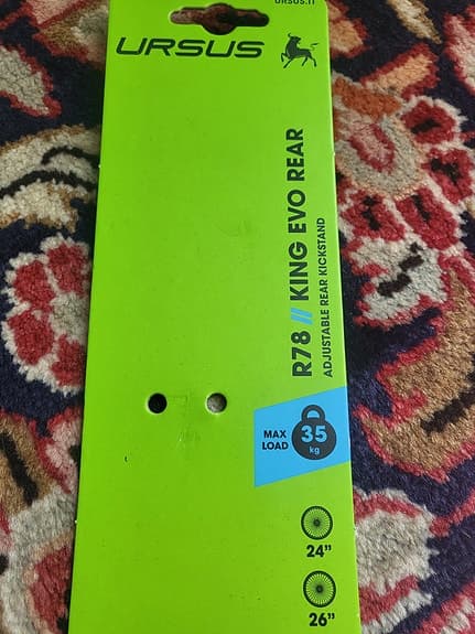 Ursus R78 King Evo bakre cykelstöd 24–28"