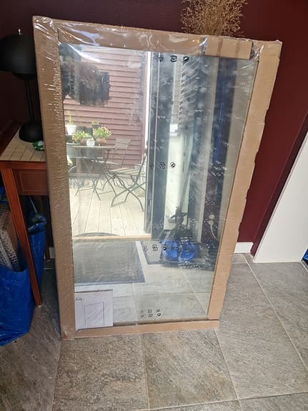 IKEA GODMORGON spegel 100x96 cm