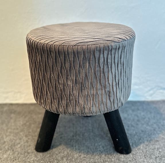Pall, grå/svart