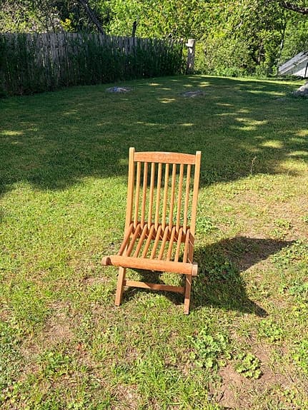 NY - barnstol i teakträd