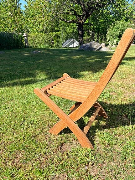NY - barnstol i teakträd