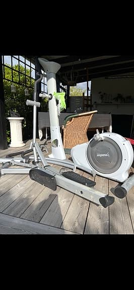 Inshape crosstrainer grå