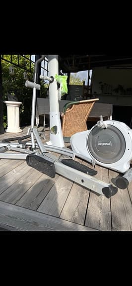 Inshape crosstrainer grå