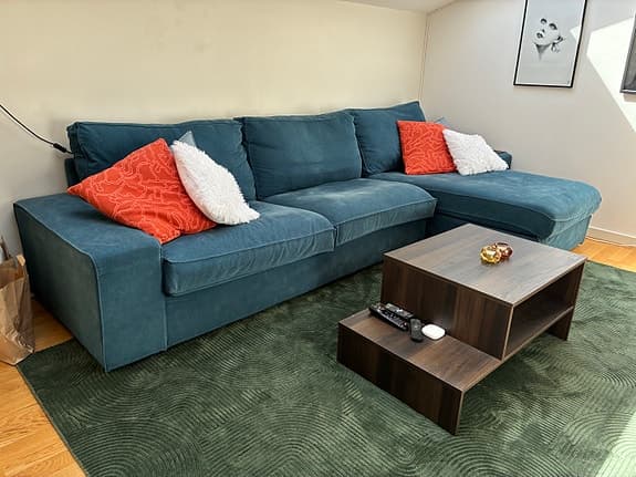Ikea Kivik 4-sits soffa med divan