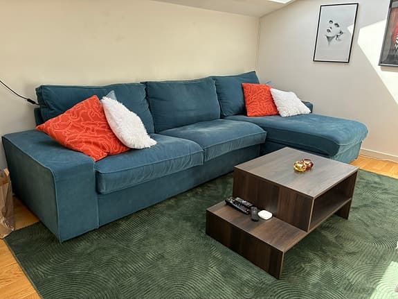 Ikea Kivik 4-sits soffa med divan
