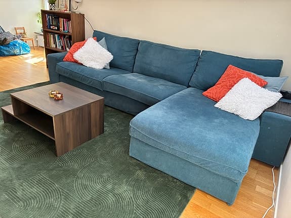 Ikea Kivik 4-sits soffa med divan