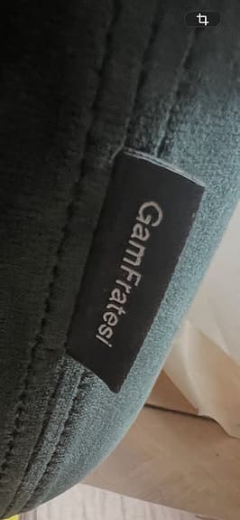 HAY Silhouette High Back soffa i grön sammet (finns 2 st) - mkt fint skick