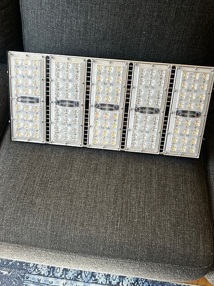 LED växtlampa 285w med separat  driftdon