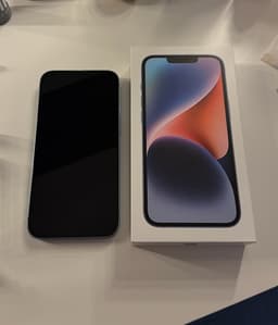 Apple iPhone 14 mobil 128 GB blå