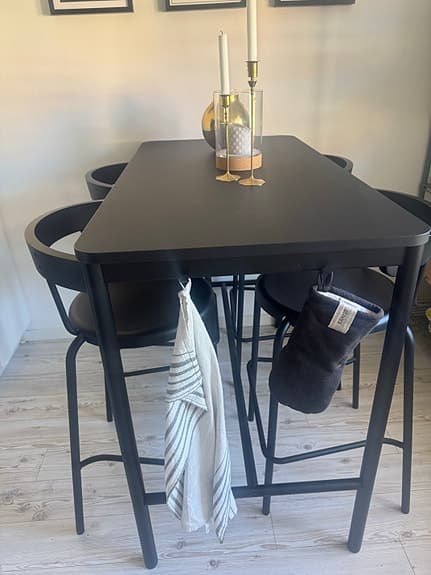Barbord + stolar