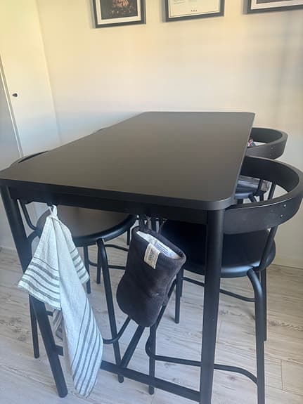 Barbord + stolar