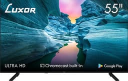 Luxor 55" 4K UHD LED-TV med inbyggd Chromecast