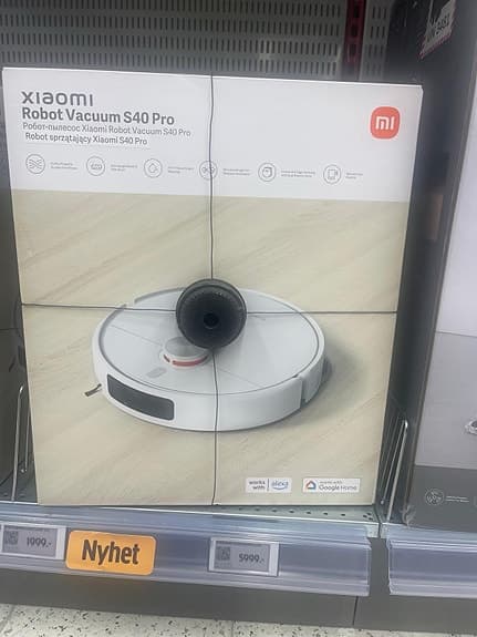 Xiaomi Robot Vacuum S40 Pro robotdammsugare vit