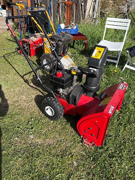 MTD 3800 snöslunga röd