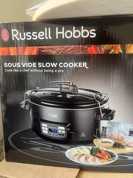 Russell Hobbs Sous Vide Slow Cooker svart