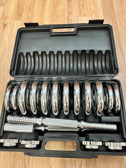 Abilica Power Box 15 kg hantelset med stång