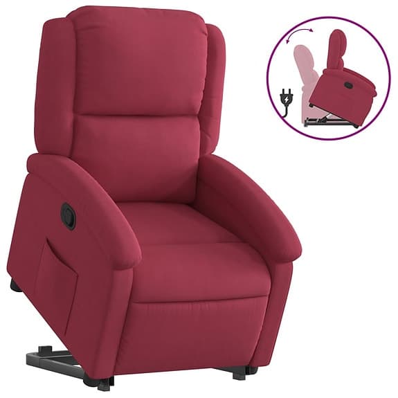 NYTT PRIS. Recliner fåtölj med elektrisk funktion av rygg, samt sit up