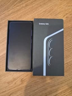 Samsung Galaxy S26 smartphone 256 GB svart