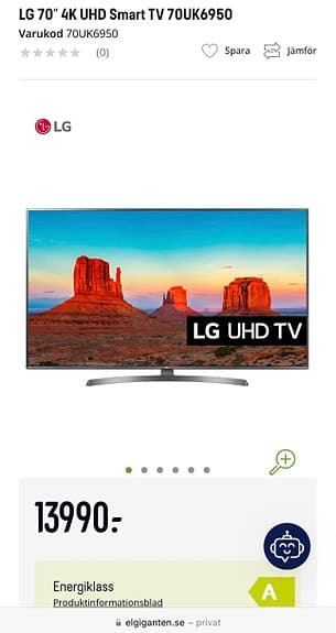 LG 70 Tum Tv