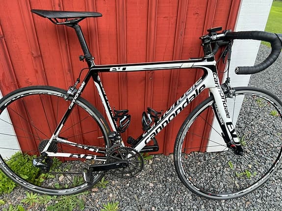 Cannondale Evo Six - kolfiberrace - 54cm - Ultegra Di2